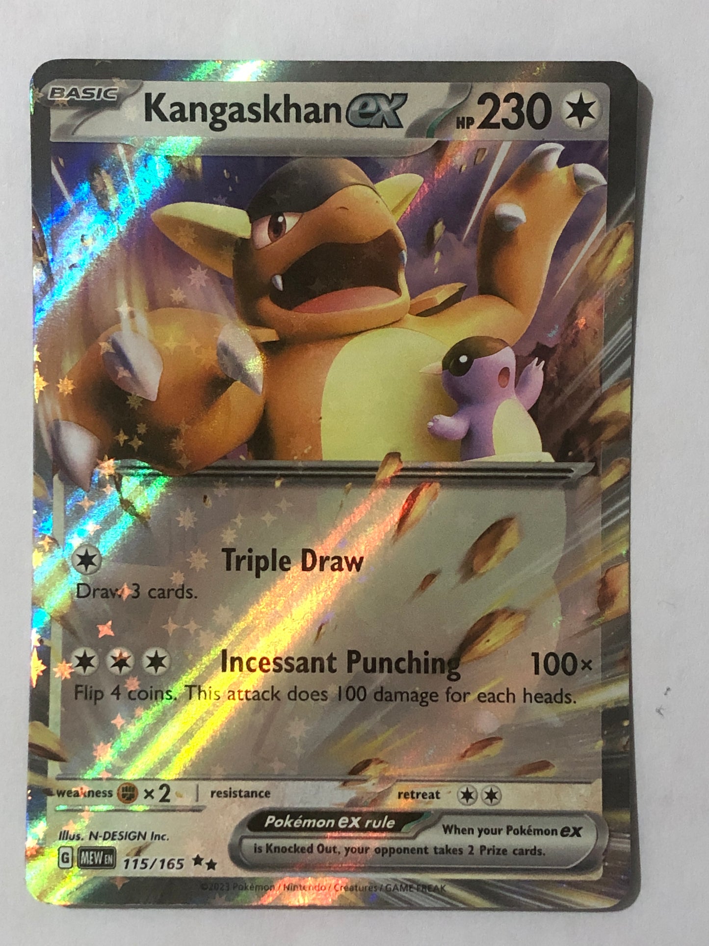 115 - Kangaskhan EX