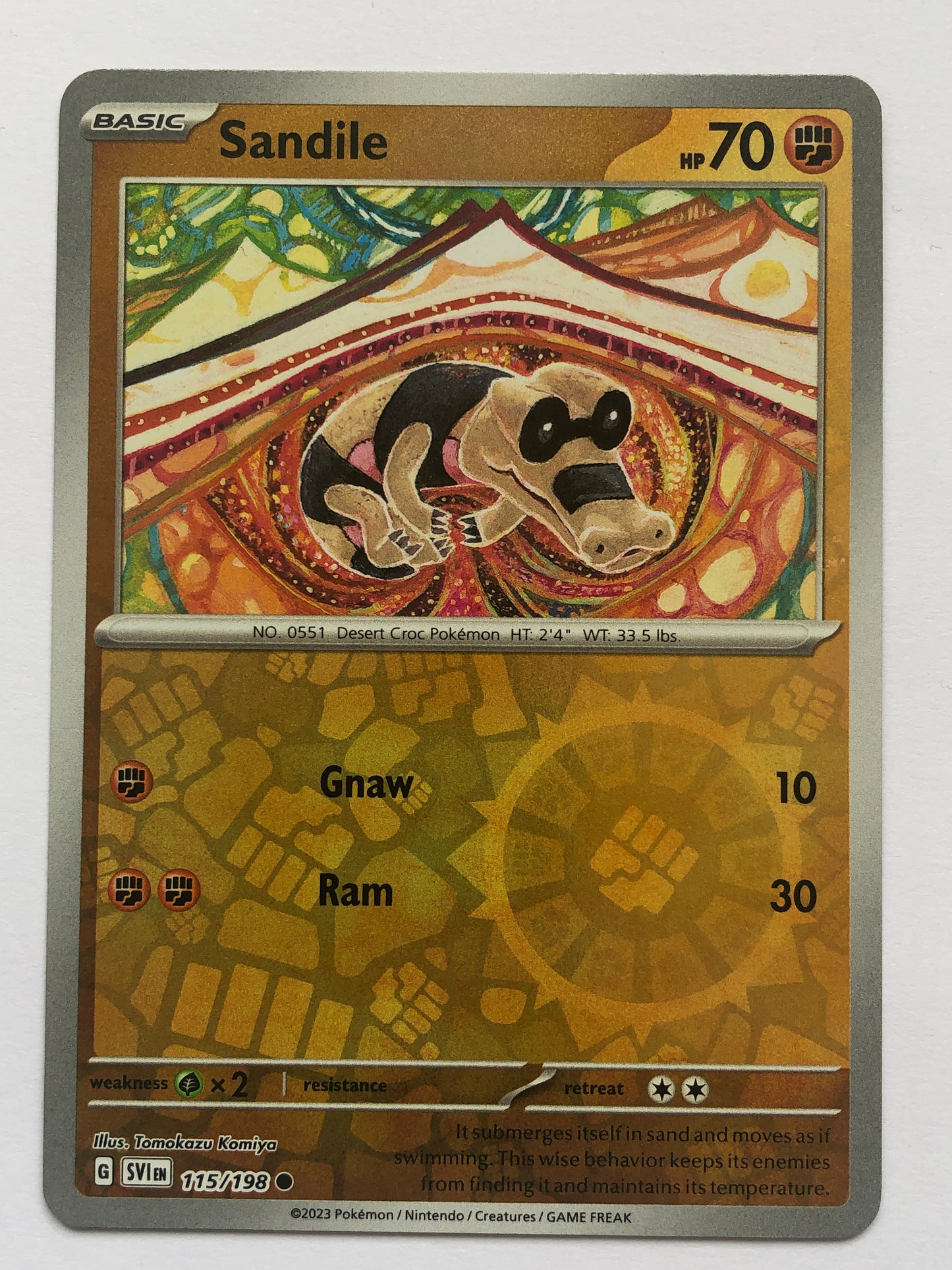 115 - Sandile - Reverse Holo