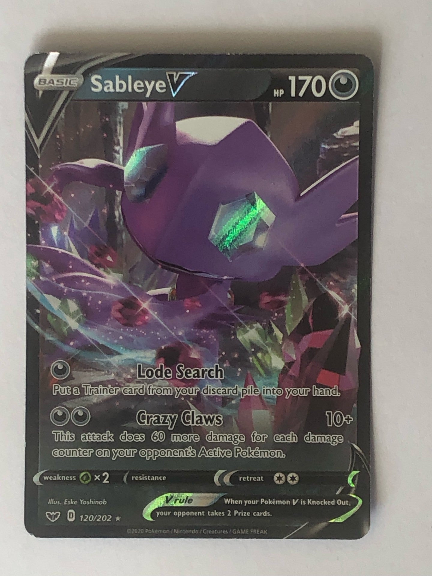 120 - Sableye V