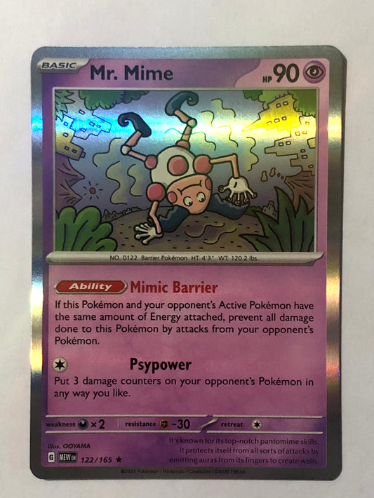 122 - Mr. Mime - Holo