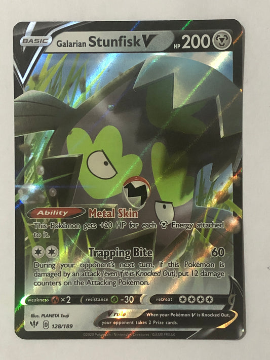 128 - Galarian Stunfisk V