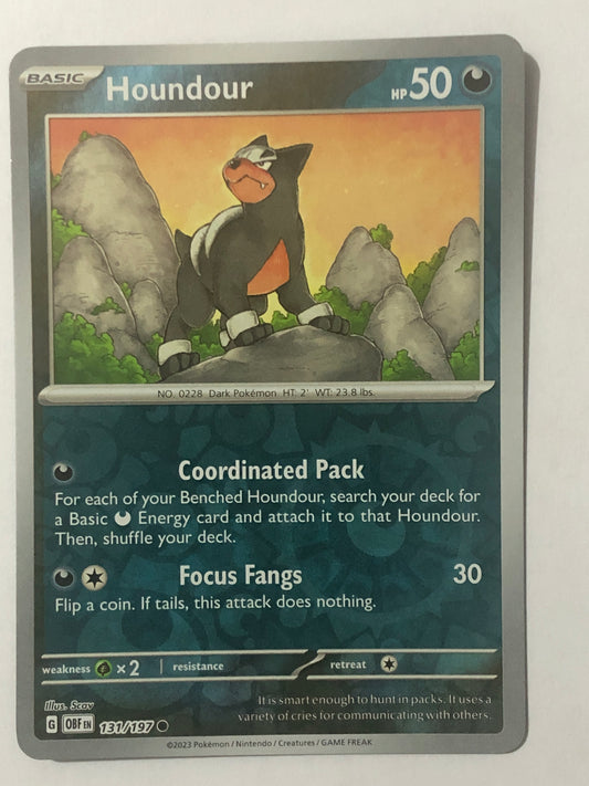 131 - Houndour - Reverse Holo