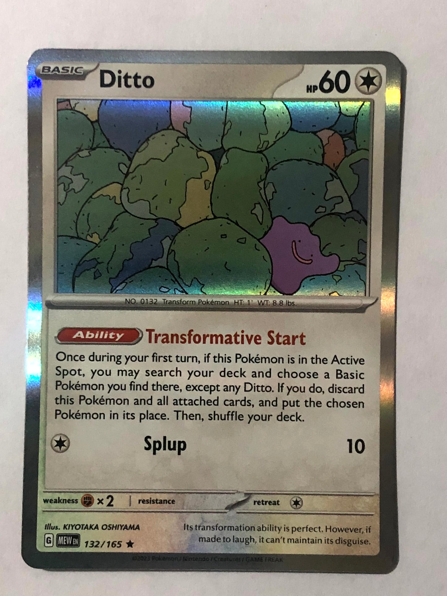 132 - Ditto - Holo