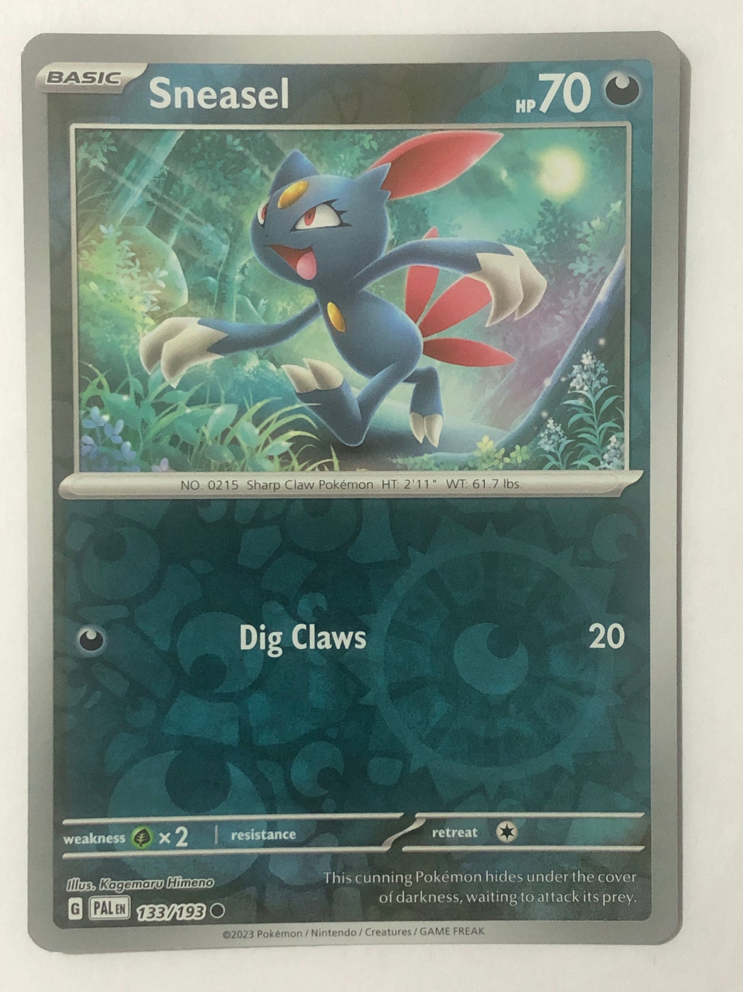 133 - Sneasel - Reverse Holo