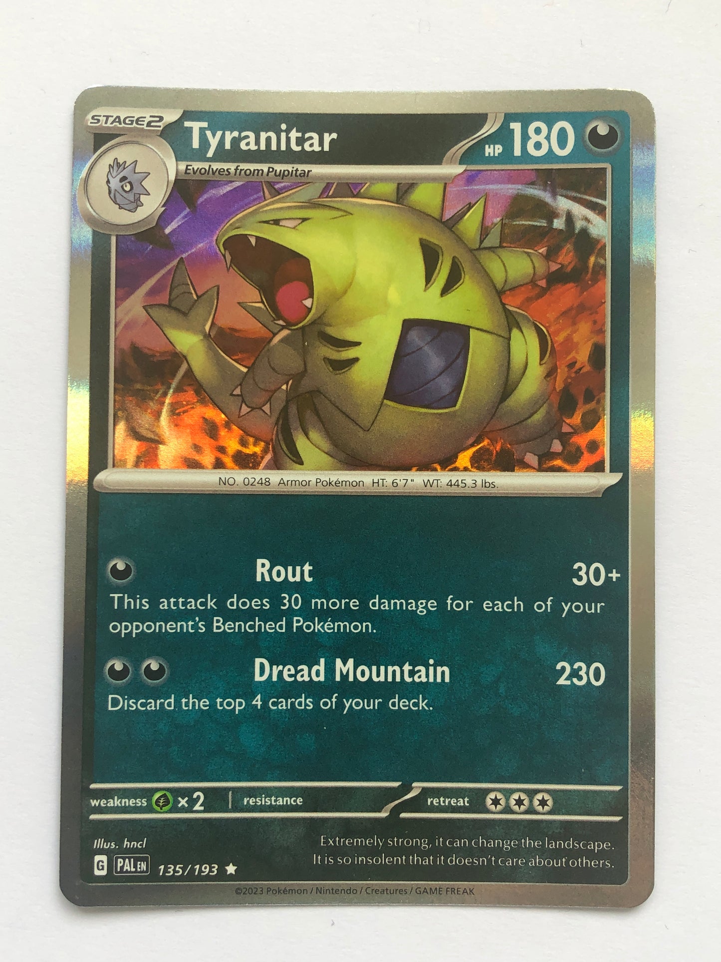 135 - Tyranitar - Holo