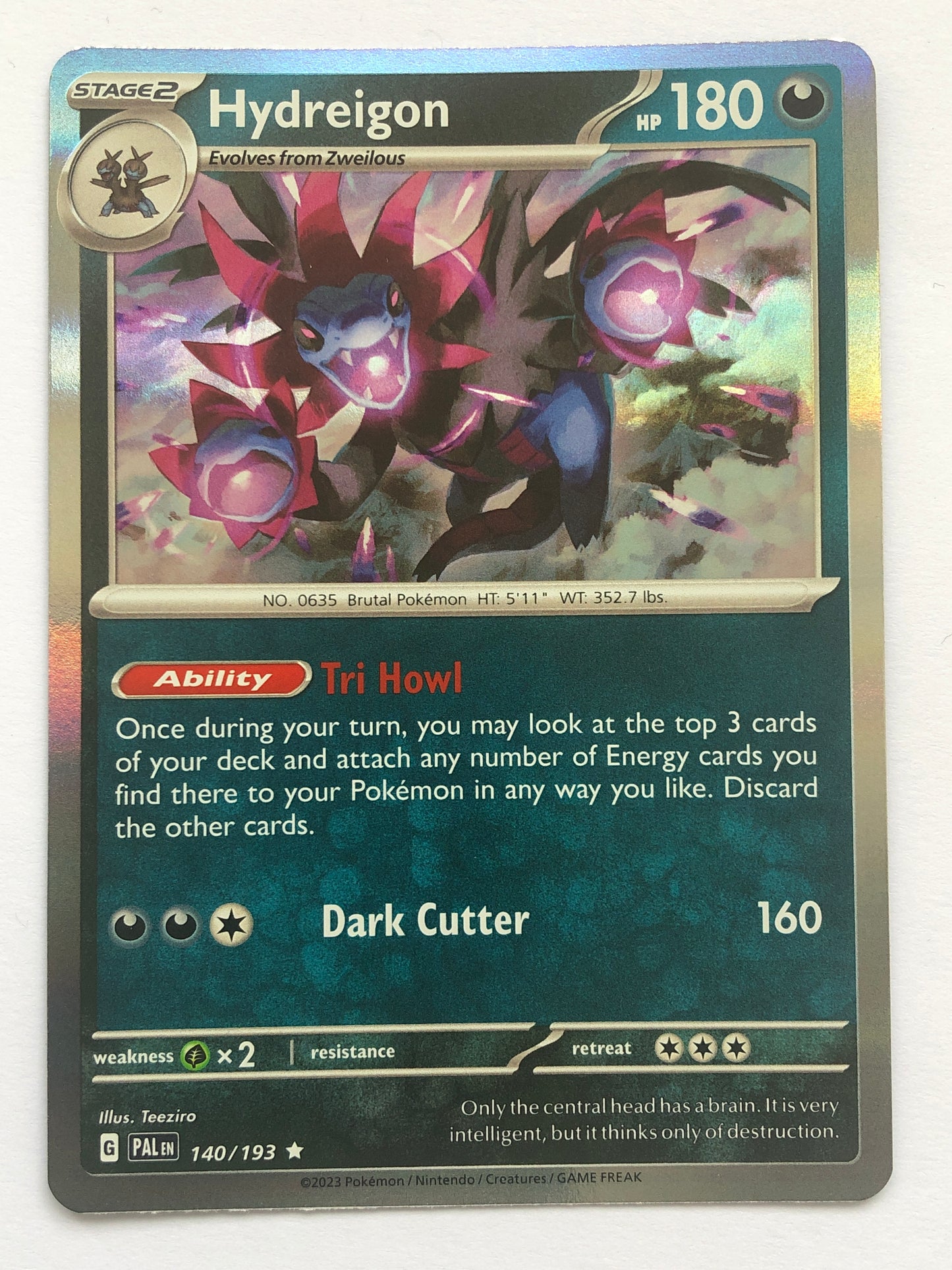 140 - Hydreigon - Holo