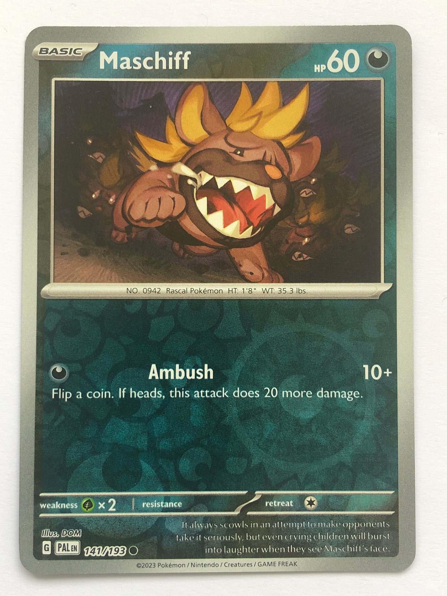 141 - Maschiff - Reverse Holo