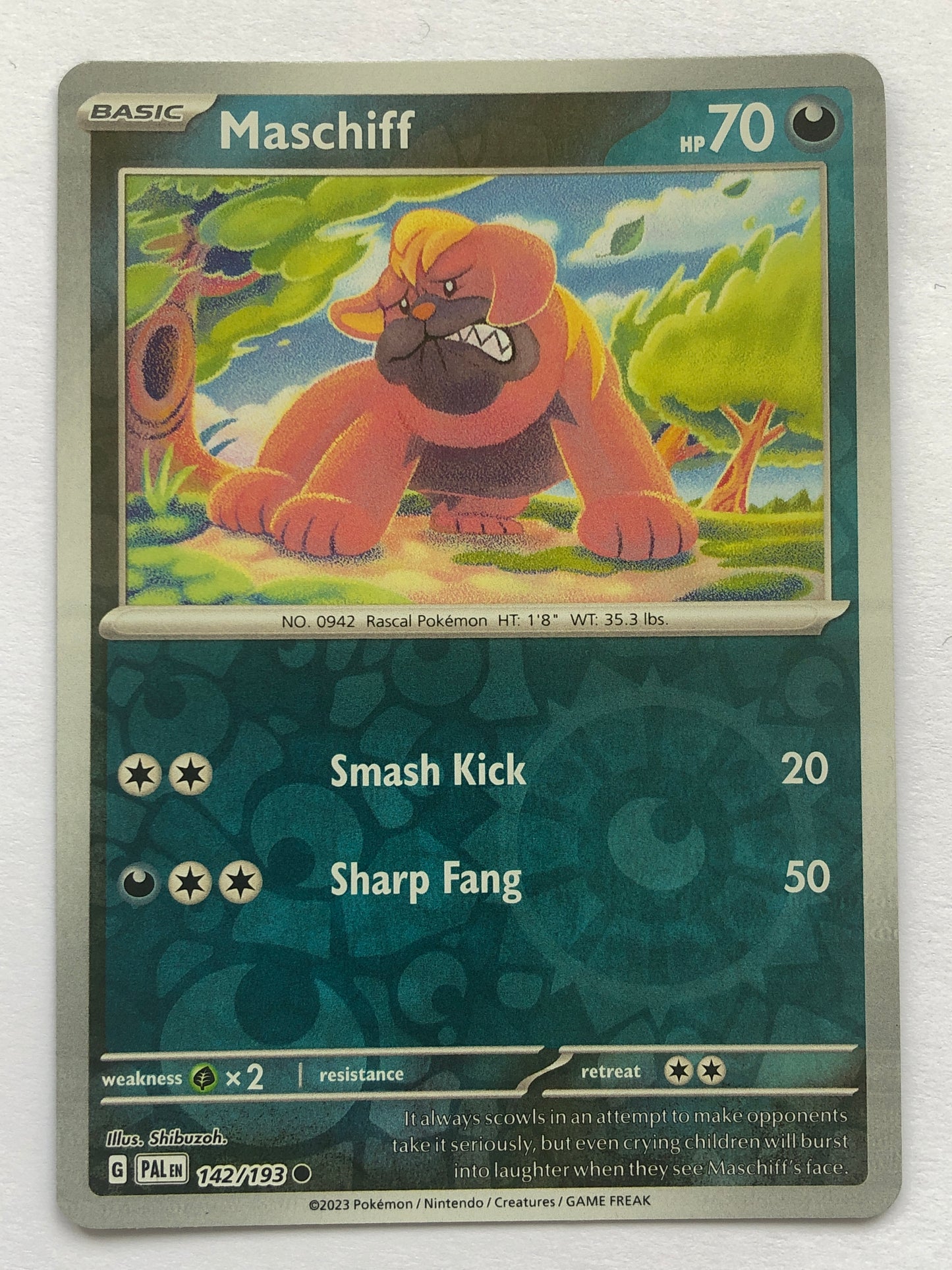 142 - Maschiff - Reverse Holo