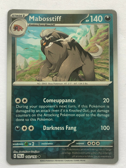143 - Mabostiff - Reverse Holo