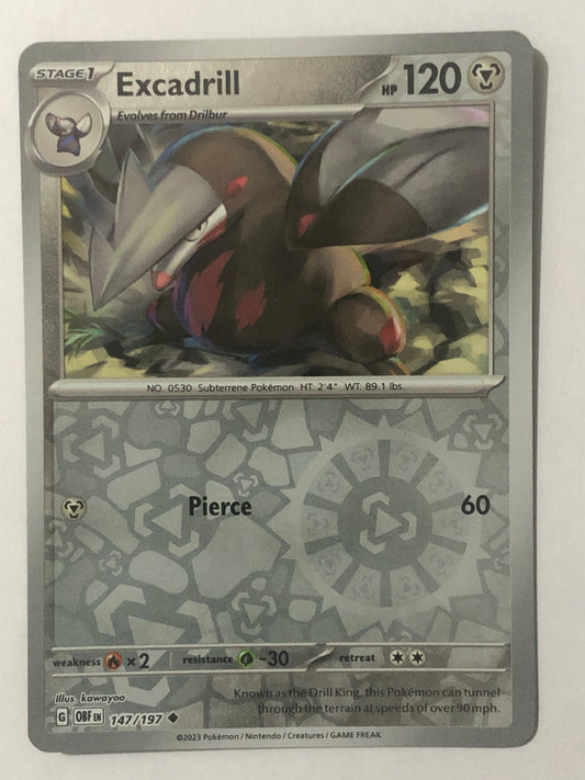 147 - Excadrill - Reverse Holo