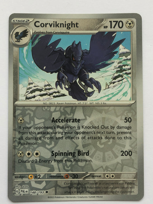 148 - Corviknight - Reverse Holo