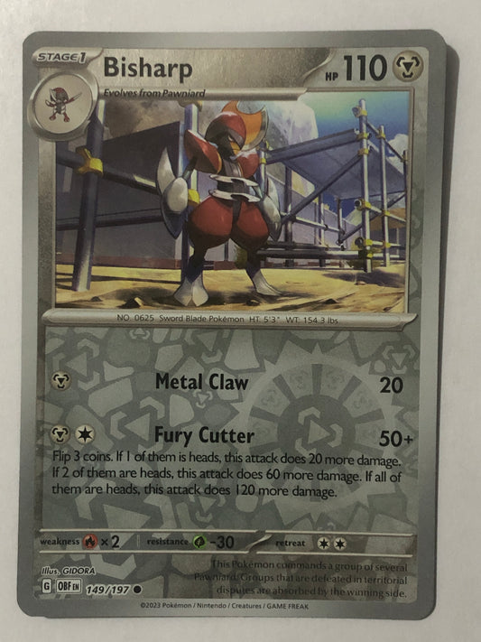 149 - Bisharp - Reverse Holo