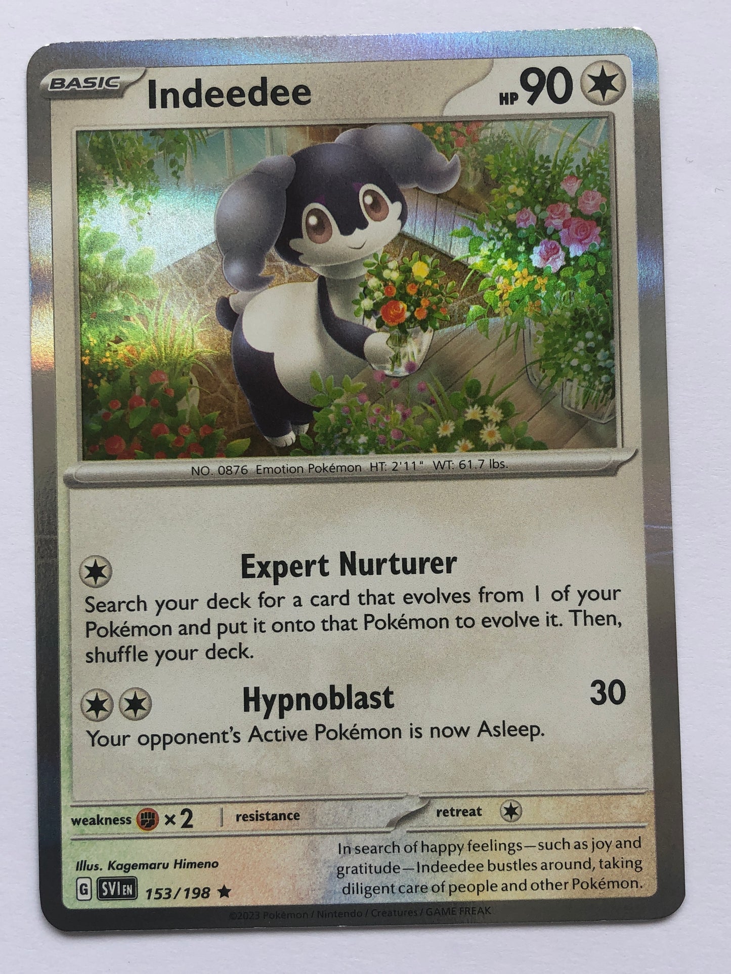 153 - Indeedee - Holo