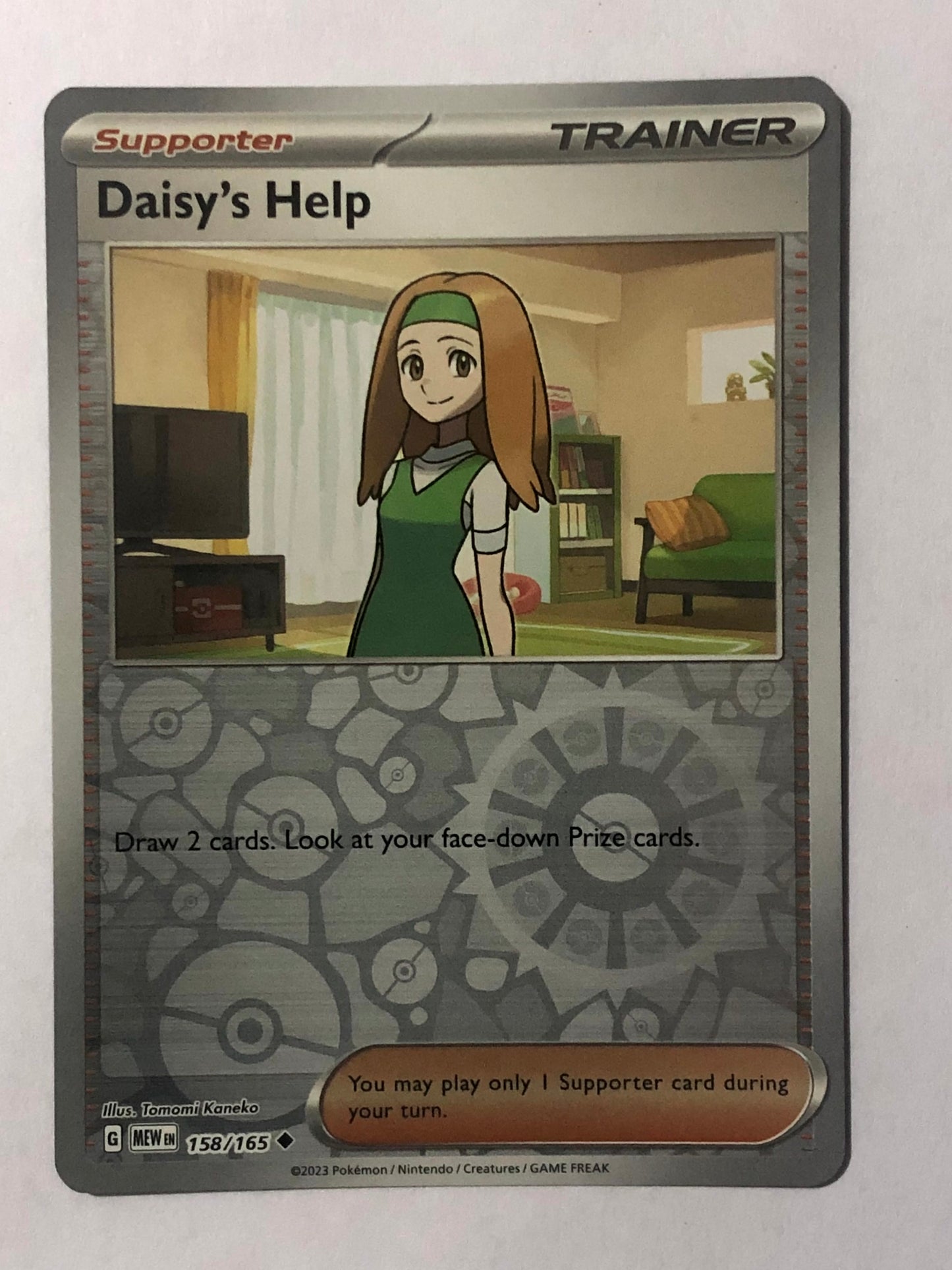 158 - Daisy's Help - Reverse Holo