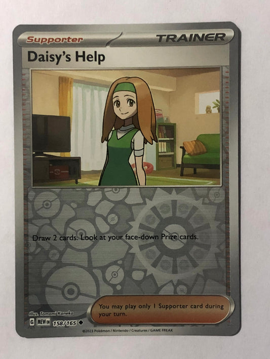 158 - Daisy's Help - Reverse Holo