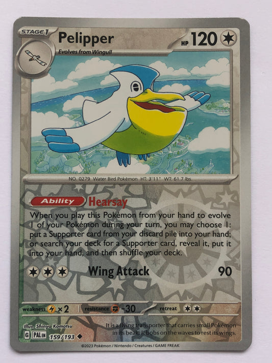 159 - Pelipper - Reverse Holo