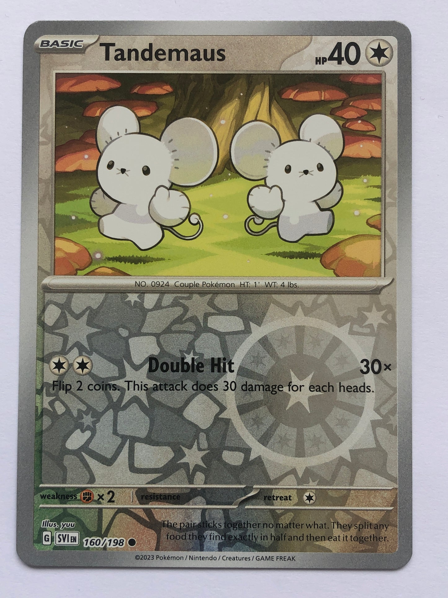 160 - Tandemaus - Reverse Holo