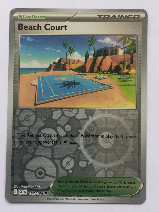 167 - Beach Court - Reverse Holo