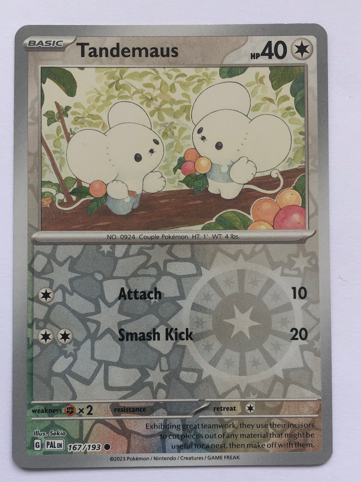 167 - Tandemaus - Reverse Holo