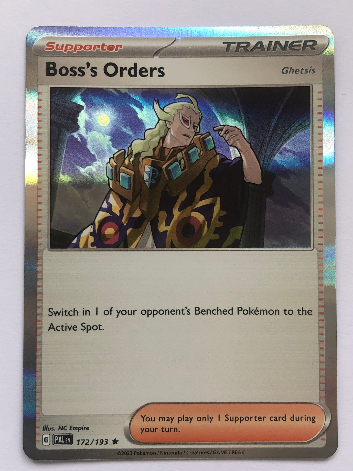 172 - Boss's Orders - Holo