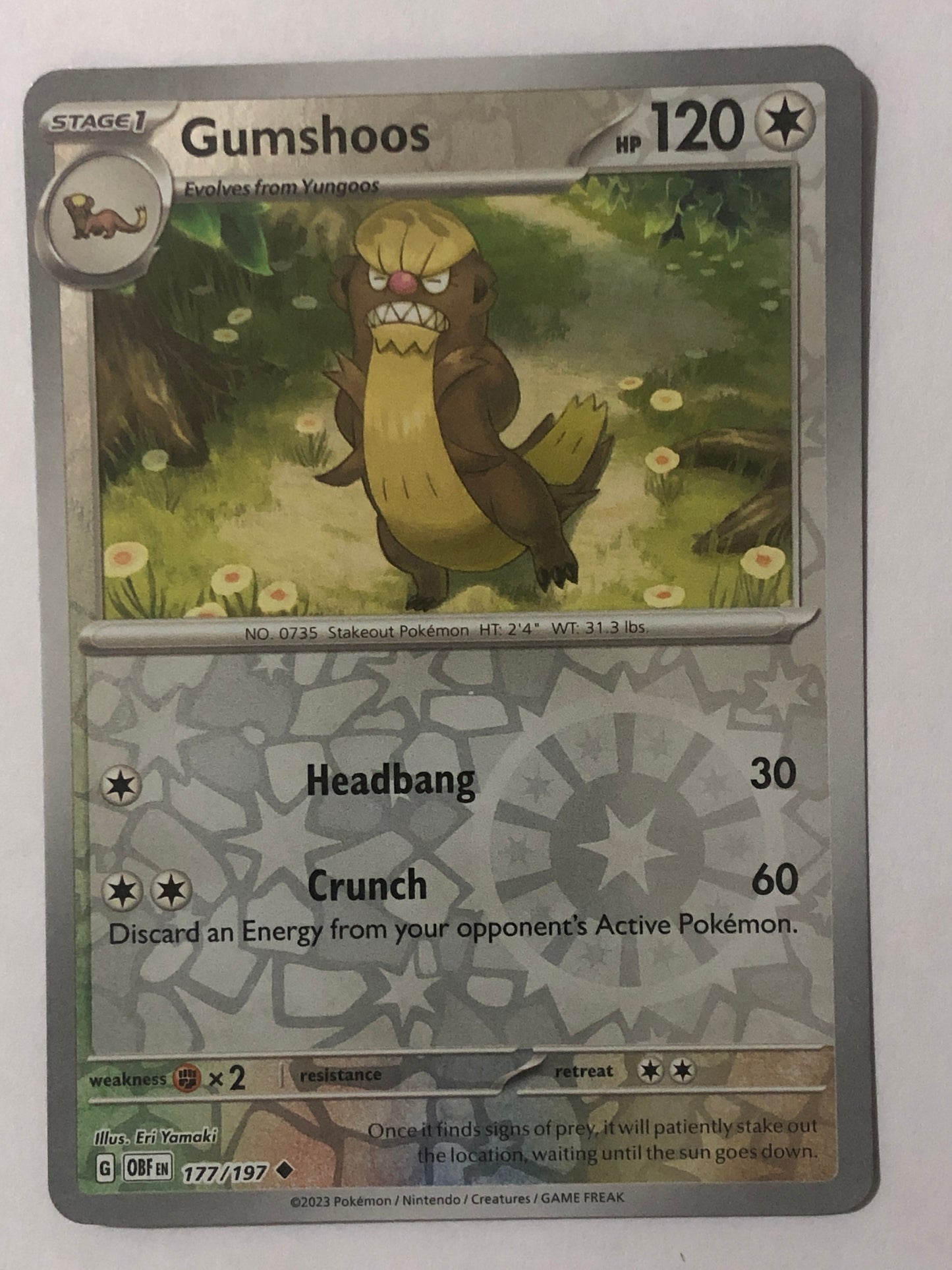 177 - Gumshoos - Reverse Holo
