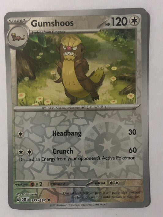 177 - Gumshoos - Reverse Holo