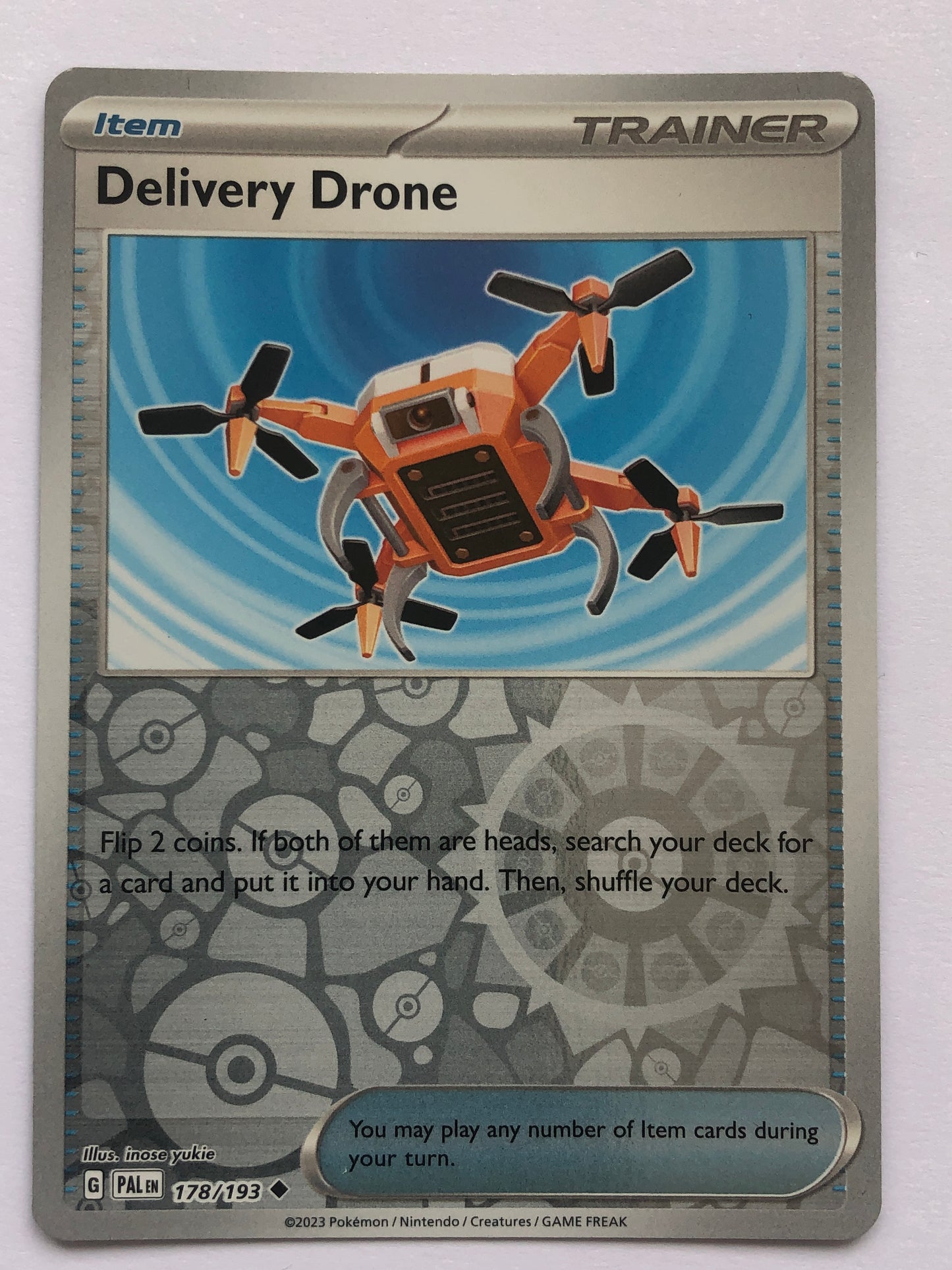 178 - Delivery Drone - Reverse Holo