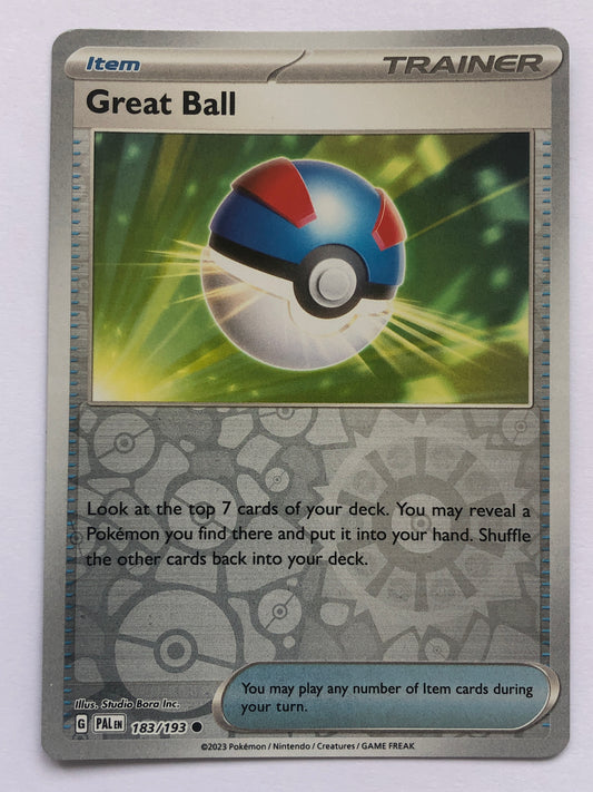 183 - Great Ball - Reverse Holo