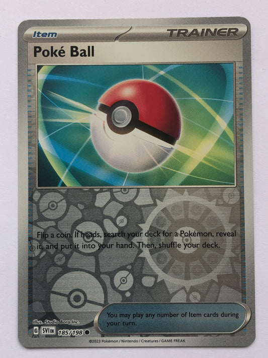 185 - Poké Ball - Reverse Holo