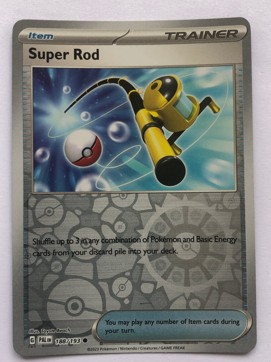 188 - Super Rod - Reverse Holo