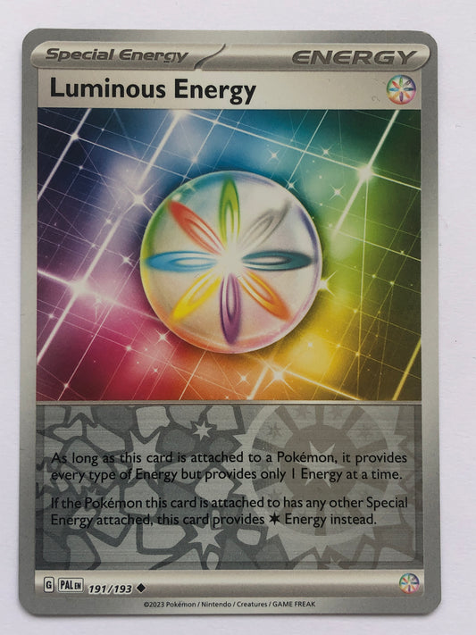 191 - Luminous Energy - Reverse Holo