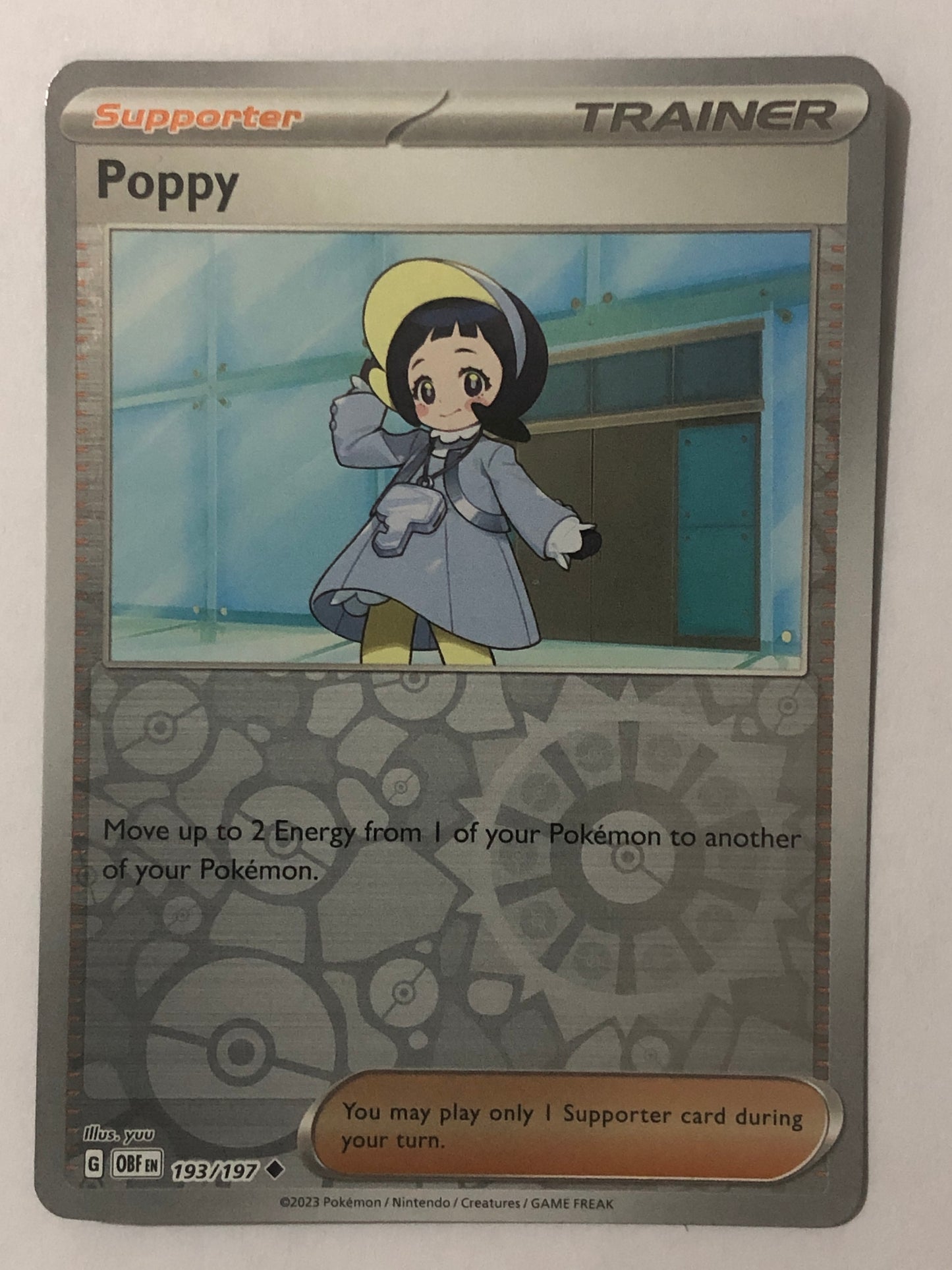 193 - Poppy - Reverse Holo