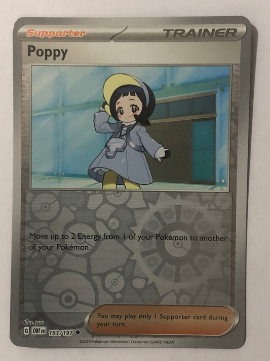 193 - Poppy - Reverse Holo