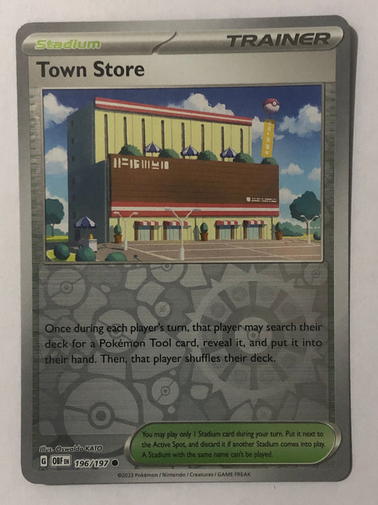 196 - Town Store - Reverse Holo