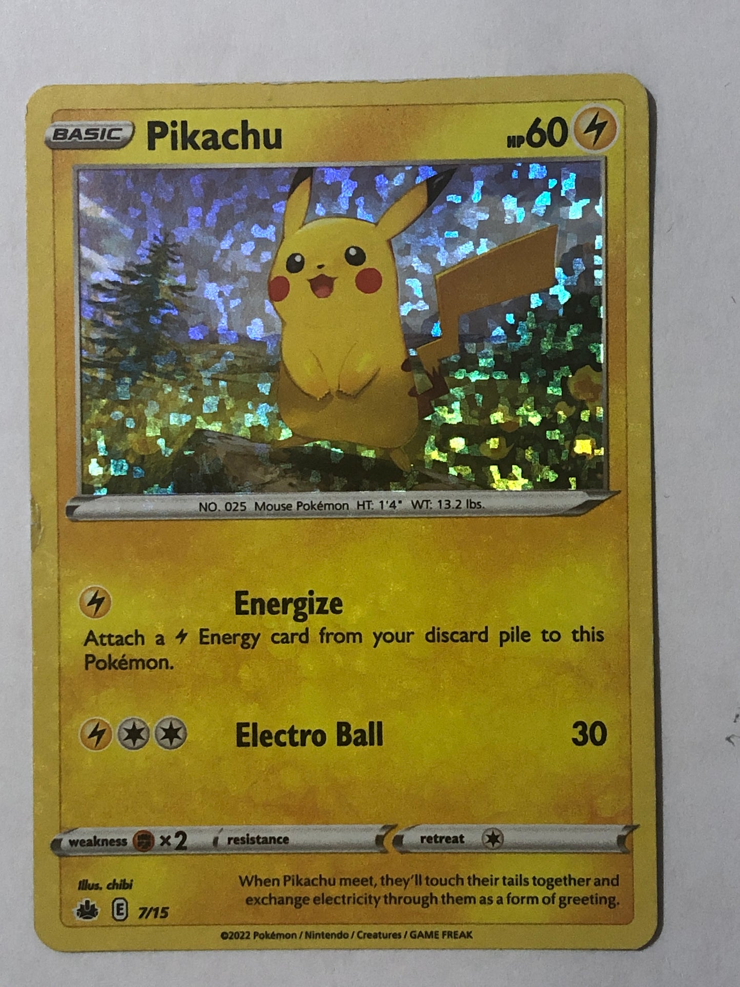7 - Pikachu - Light Play
